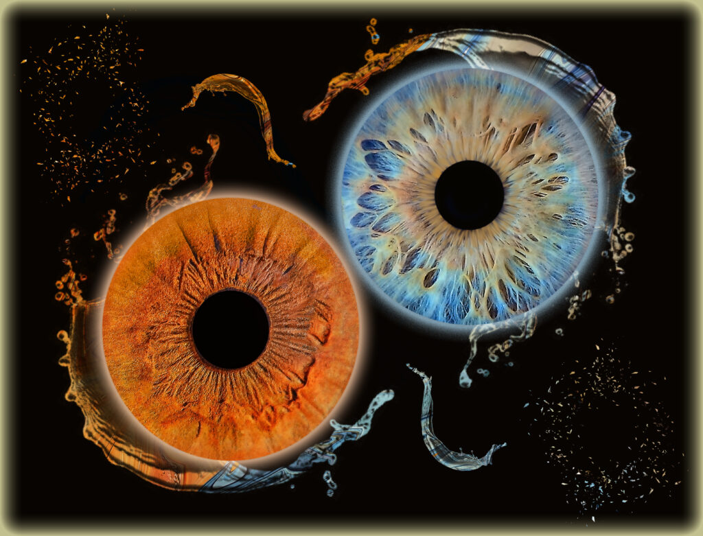 Iris cu Efect Apa Dual (C2)